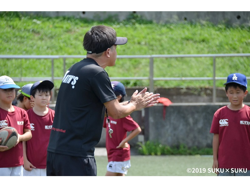 横浜ラグビースクール男性コーチ