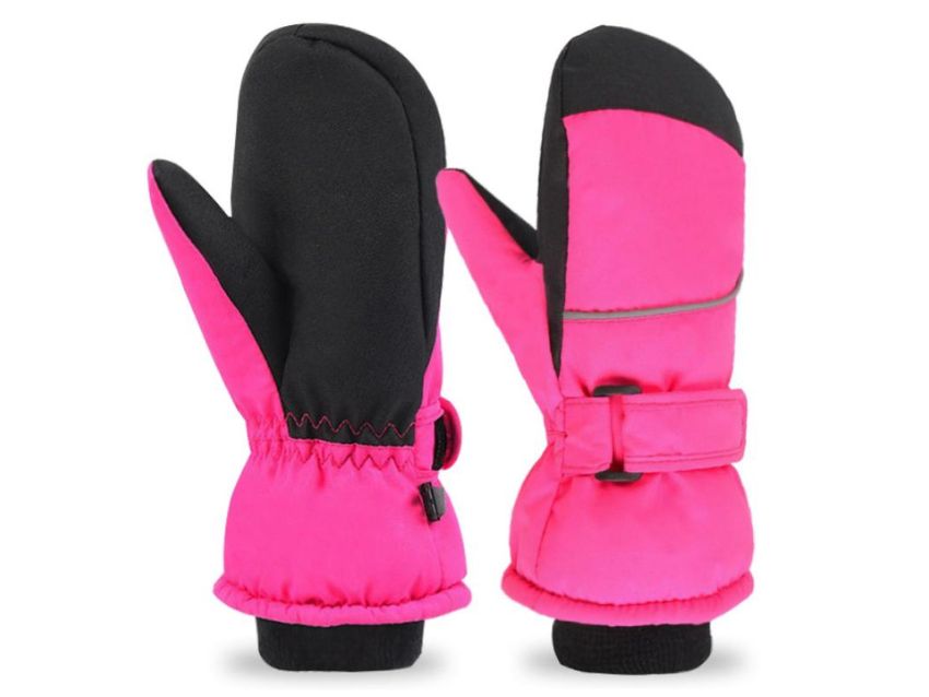 アクレイス キッズ スキー グローブ 子ども ミトン