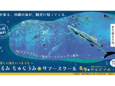【横浜市】海の大切さを学ぼう！子ども向けイベント「つるみ・ちゅらうみサマースクール」が開催