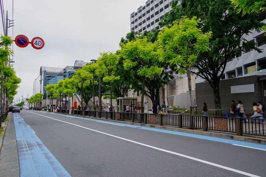 小平市の町並み