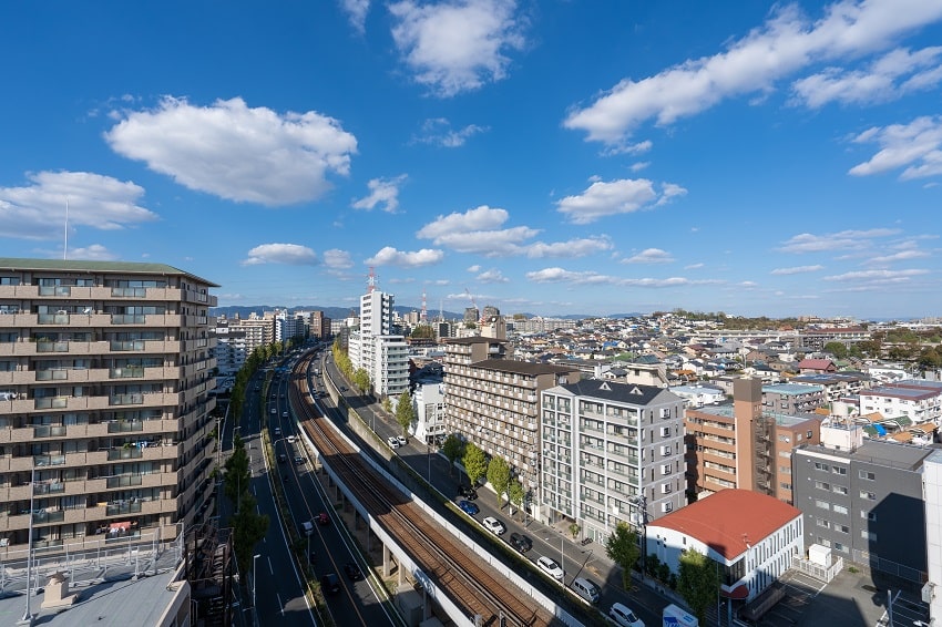 江坂周辺の風景