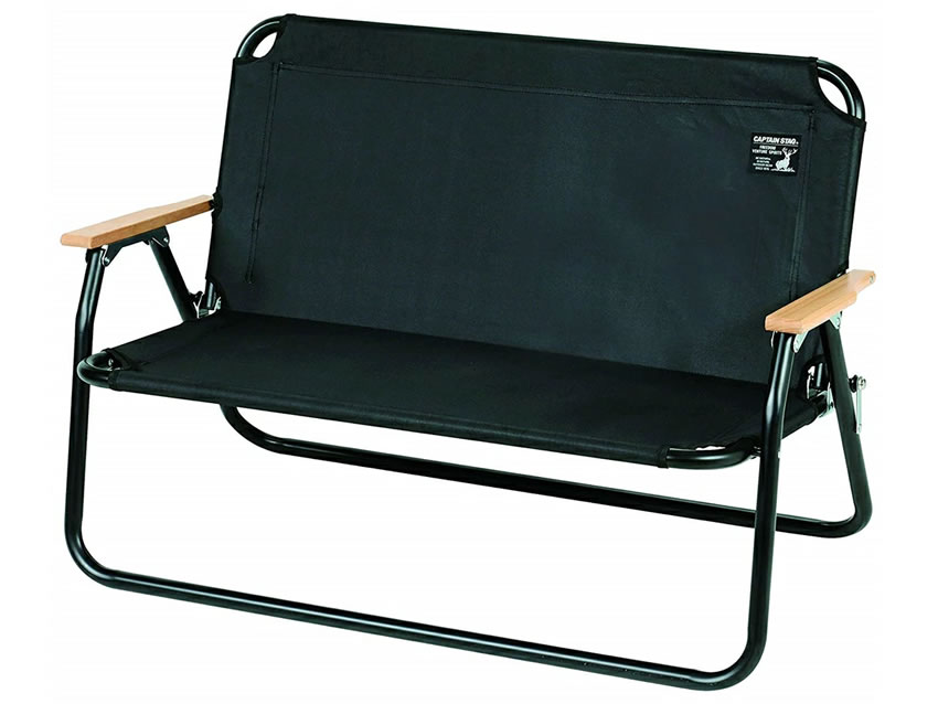 キャプテンスタッグ背付きベンチ