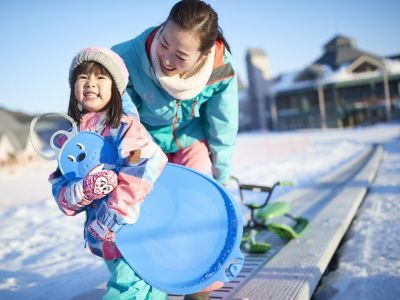 【ネコマ マウンテン】スノーエスカレーター