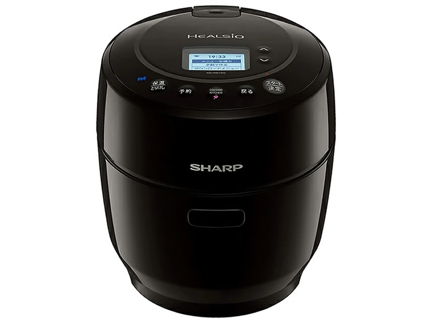 SHARP シャープ 水なし自動調理鍋 ヘルシオ ホットクック KN-HW10G-B