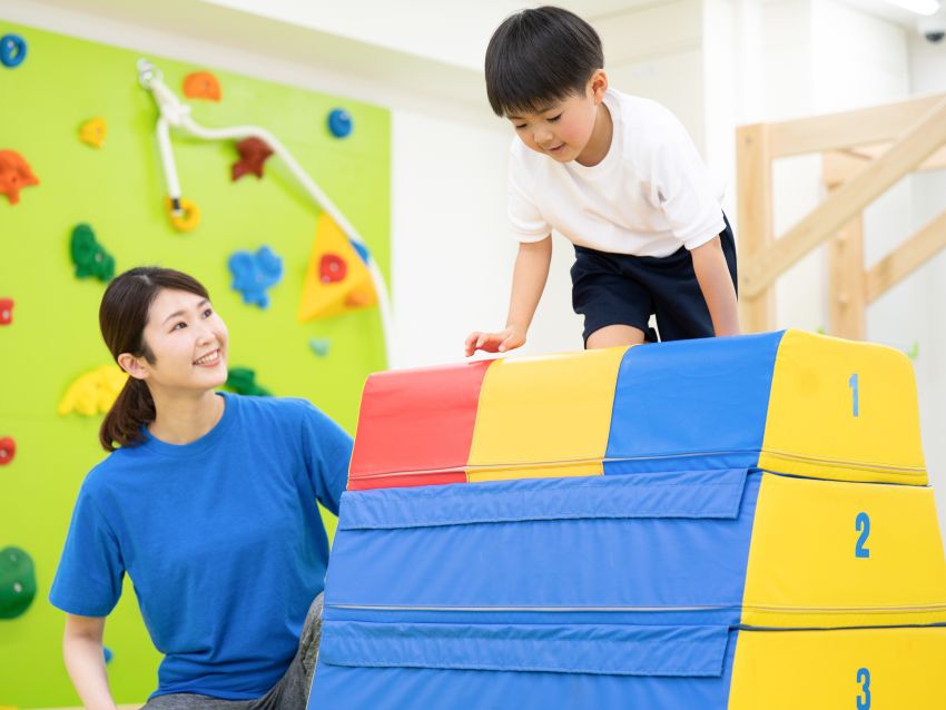 体操教室の様子