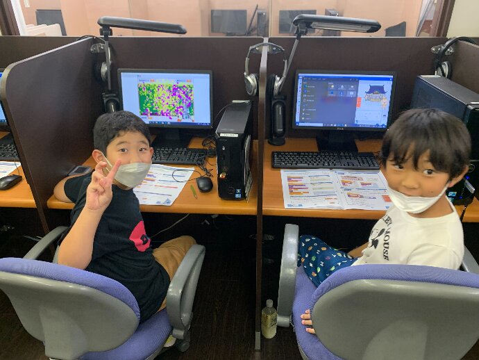 Kidsプログラミングラボ 福山教室の雰囲気がわかる写真
