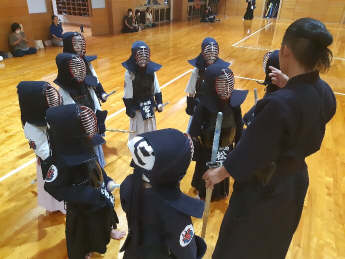 宇和島剣道会の雰囲気がわかる写真