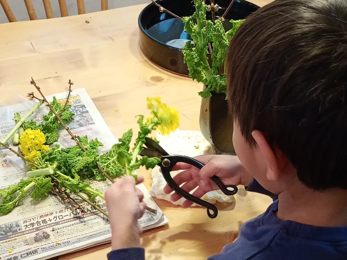 草月流いけばな教室アトリエ璃萌の雰囲気がわかる写真