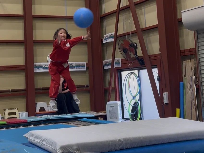 トランポリンルーム エアーフロートの体験について