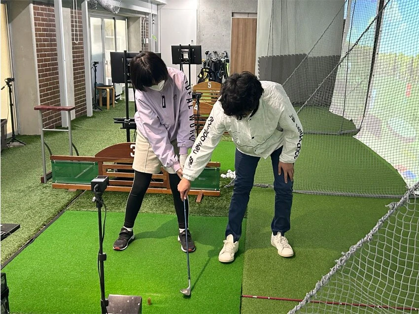 KIDS GOLF by GDO 日吉パームスプリングス練習場レッスンの紹介写真