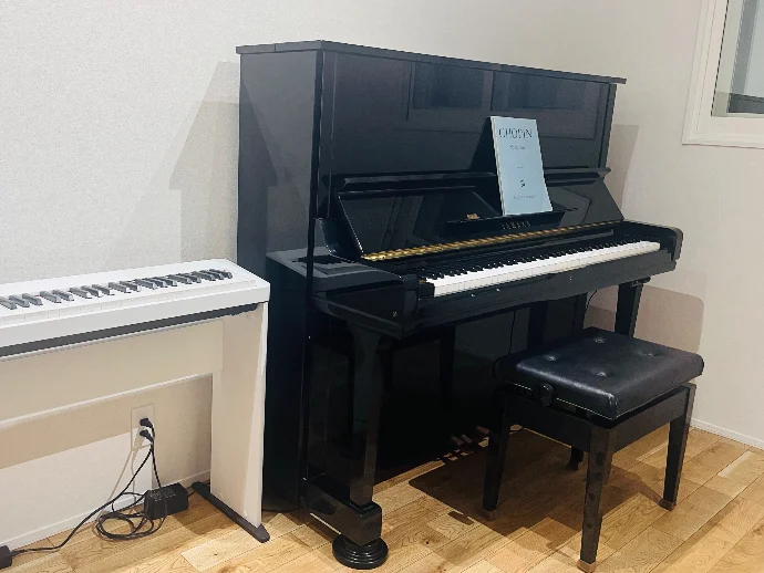 ゆきピアノ教室の雰囲気がわかる写真