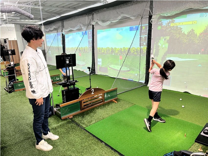 KIDS GOLF by GDO 日吉パームスプリングス練習場レッスンの紹介写真