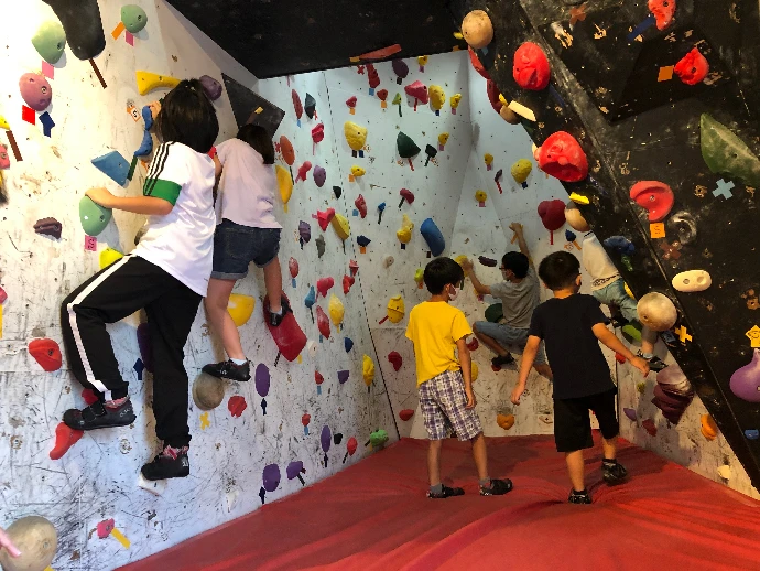 UP Climbing Gymの雰囲気がわかる写真