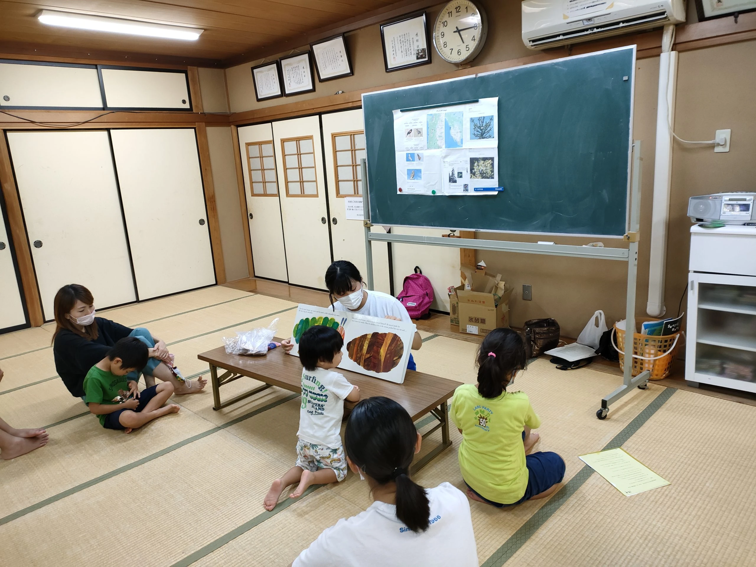 ラボ・パーティ 西小坂井教室(浅井パーティ)の9/24（土）①10:00～②11:00～　初めての英語絵本体験会（さわ助産院）