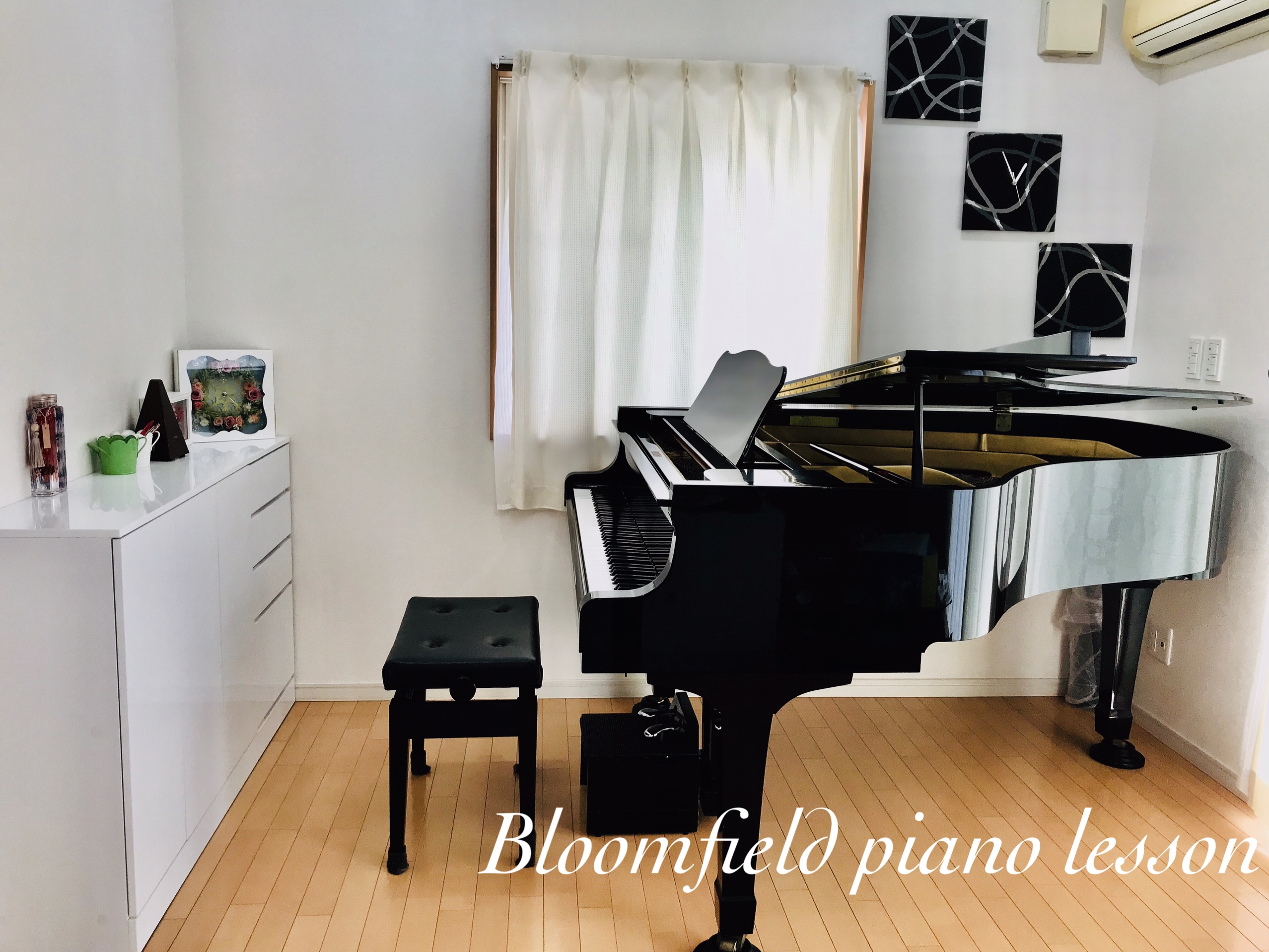 Bloomfieldピアノ＆ソルフェージュ教室の雰囲気がわかる写真