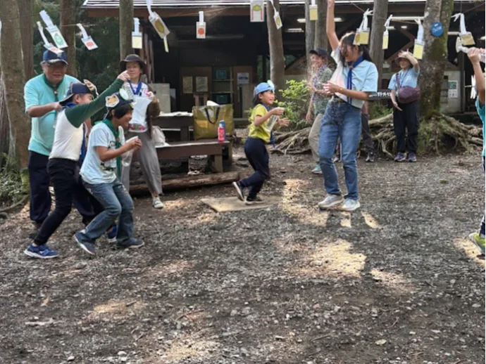 ボーイスカウト横浜第88団の雰囲気がわかる写真