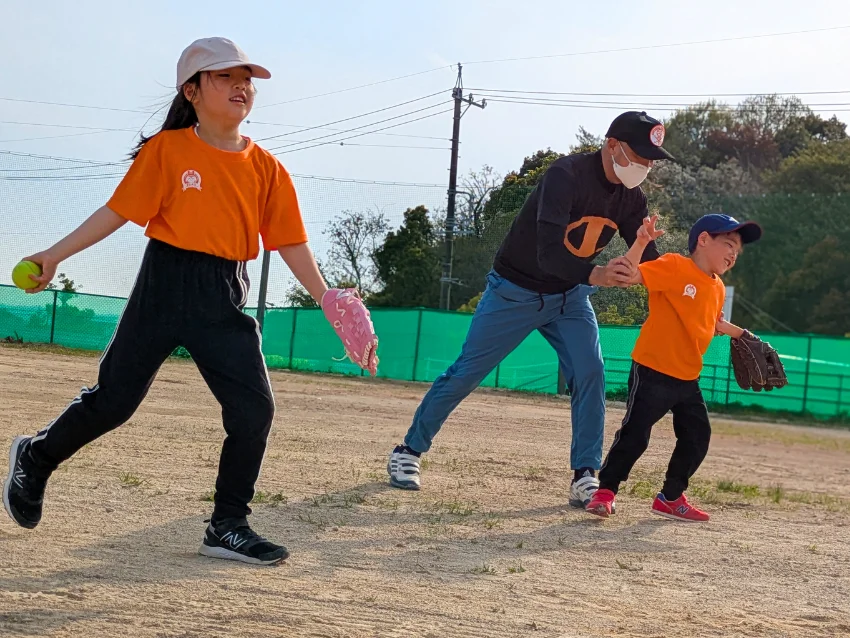 EGAOスポーツパークの野球　週末3時間レッスン