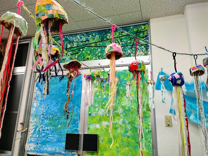 アートゼミこども絵画教室 今教室のアートゼミこども絵画教室 今教室　体験レッスン