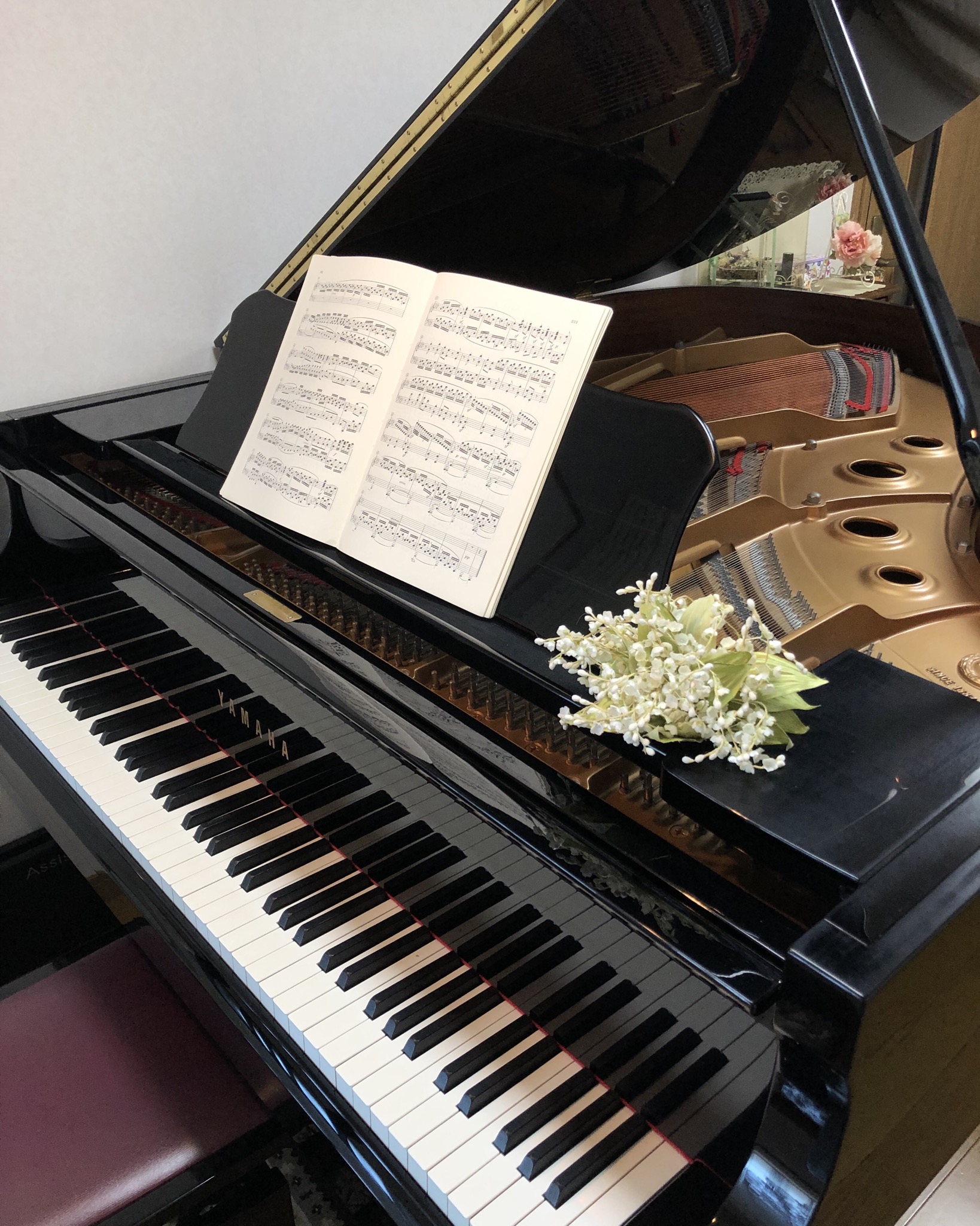 横浜市都筑区北山田のピアノ教室の雰囲気がわかる写真