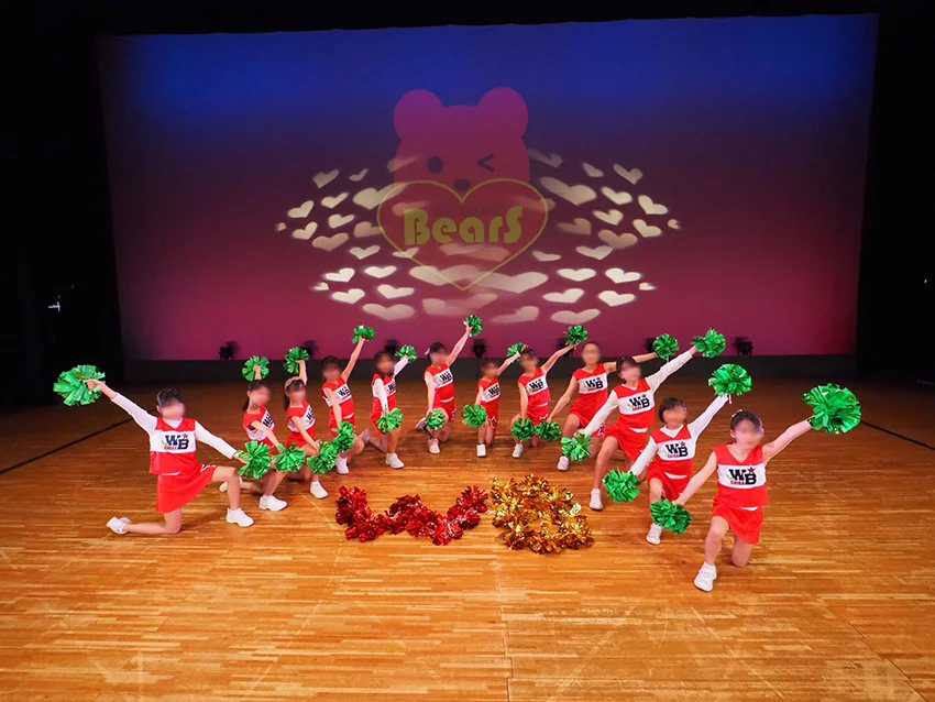 “元気ちば応援団”キッズチア「わかばベアーズ」の紹介写真