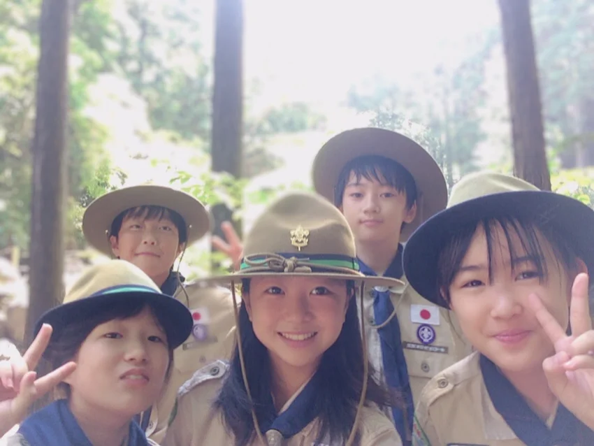 ボーイスカウト横浜第122団の紹介写真