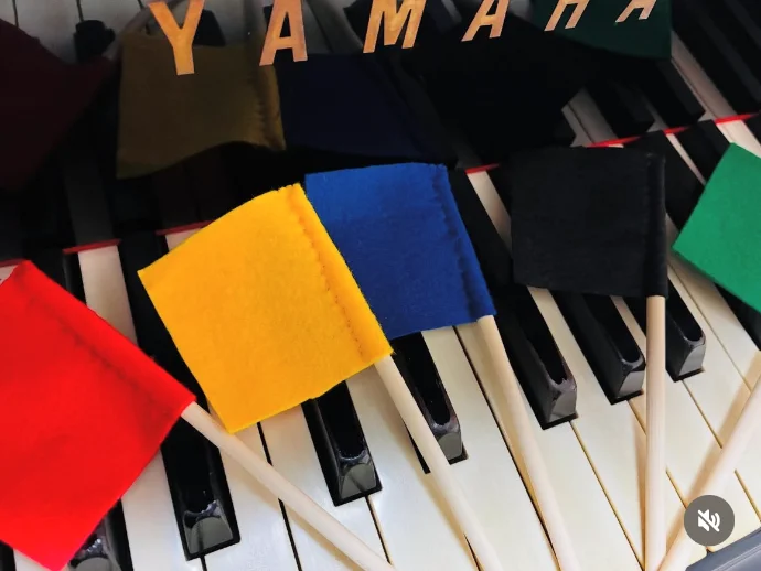 こまつピアノ教室の雰囲気がわかる写真