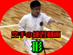 形選手の基本稽古